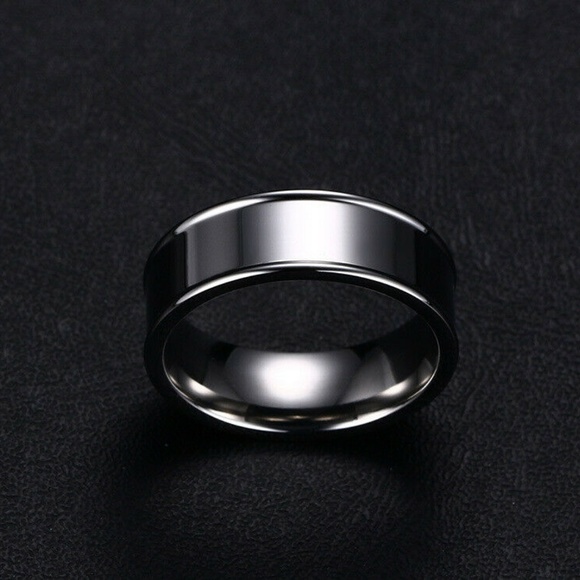 Stainless Steel Women Engagement & Wedding Jewelry Titanium Steel Engagement /Wedding Band – Sizes 5-13, Silver/Gold/Rose Gold/Black – Men & Women Titanium Steel Wedding Ring - Foto 7